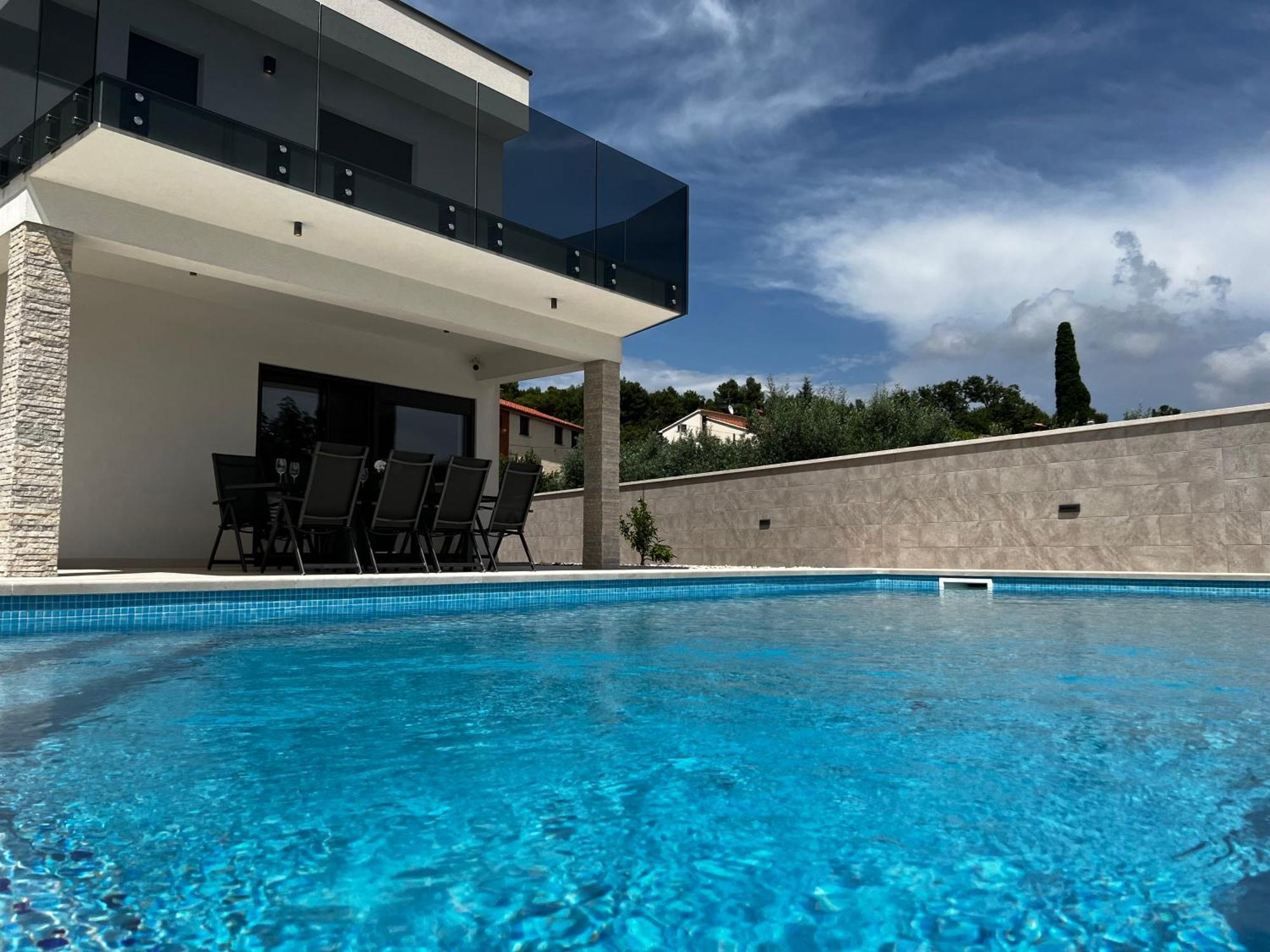 Villa Mare - Modern Villa With Swimming Pool And Jacuzzi Pula Exterior foto